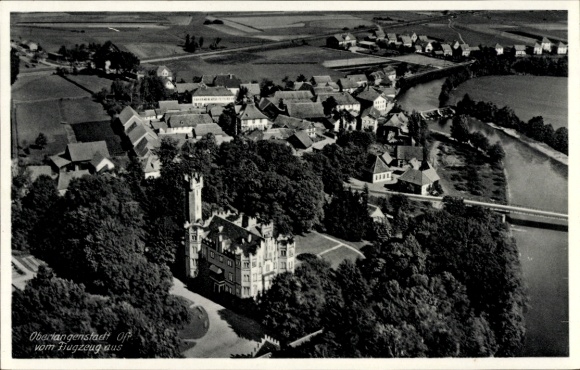 Postcard Oberlangenstadt Küps in the Franconian Forest Bavaria