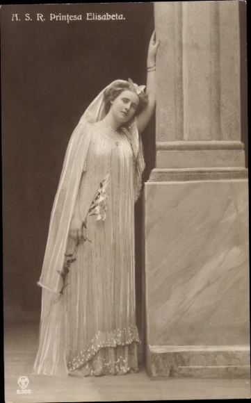 Picture Princess Elisabeth of Romania, portrait
