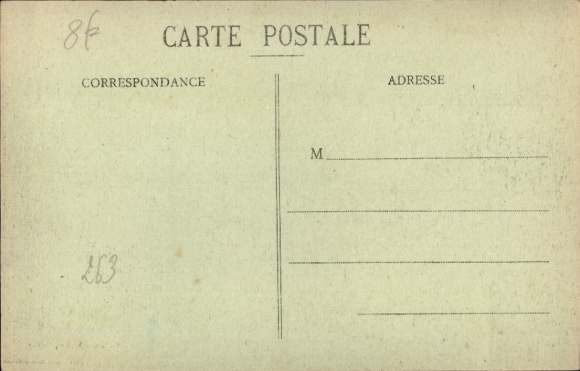 Postcard Broglie Eure, panoramic view of houses, trees, church