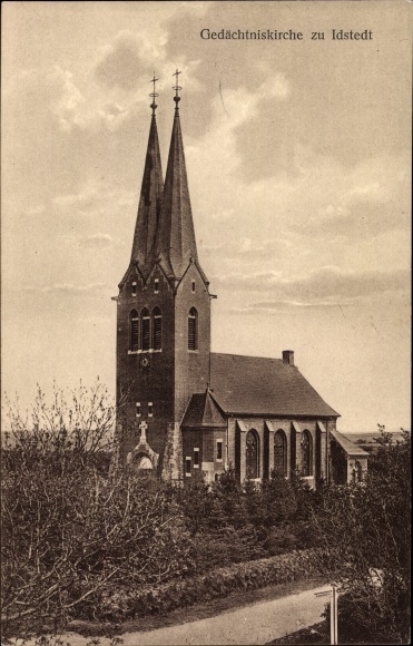 Ak Idstedt in Schleswig Holstein, Gedächtniskirche