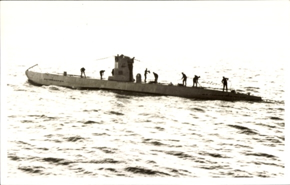 Foto Ak Deutsches U Boot, U 11, Typ 2B, Kriegsmarine