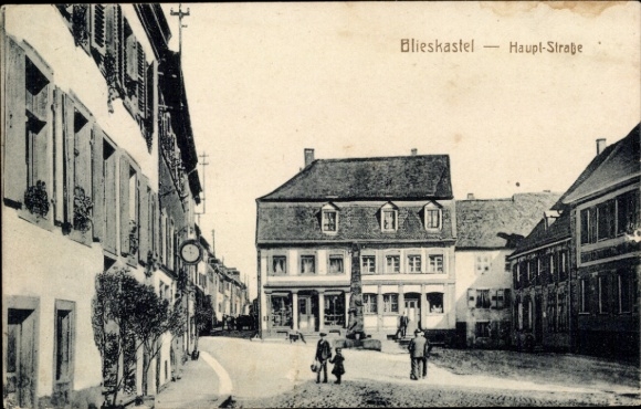 PC Blieskastel in Saarland, main street