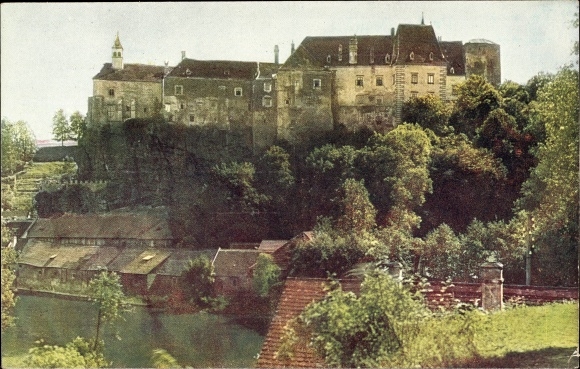 Postcard Raabs an der Thaya in Lower Austria, Burg