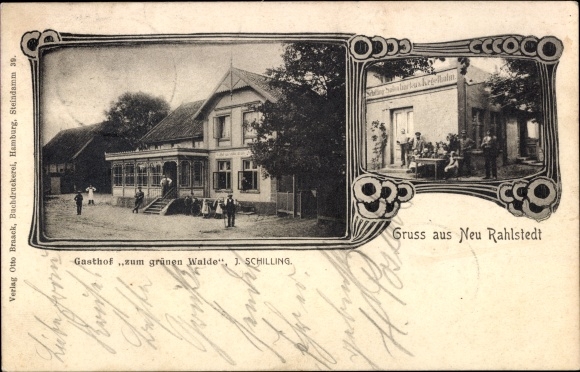 PC Hamburg Wandsbek Neu Rahlstedt, Gasthof zum Grünen Walde, bowling alley