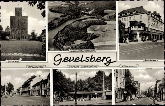 KP Gevelsberg w Zagłębiu Ruhry, pomnik, Hellenbeckertalsperre, pawilon Nirgenaplatz