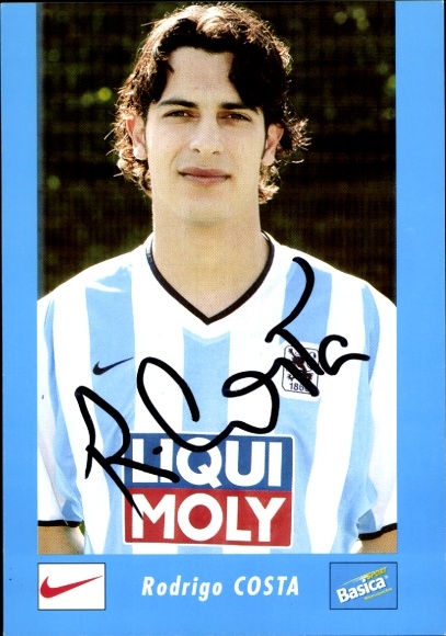 Autogrammkarte Fußballer Rodrigo Costa, TSV 1860 München, Autogramm