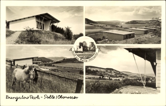 KP Polle an der Weser, Pozdrowienia z Bungalow Park-Polle, Oberweser
