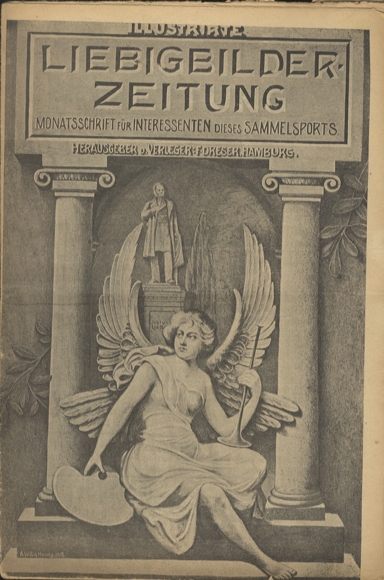 Liebig pictures newspaper advertising Dreser issue 5, volume 13, 1908