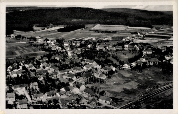 Ak Otzenhausen Nonnweiler an der Saar, luchtfoto