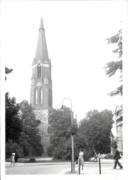 Photo Sopot Gdańsk Zoppot Danzig, Church of the Saviour, 1937