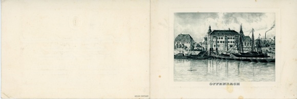 Klapp Postcard Offenbach am Main Hesse, general view