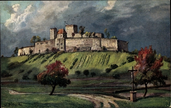 Artist PC Bürger, W., Vosgesenburgen, Burg Lichtenberg