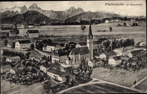PC Pfaffenhofen on the Ilm Upper Bavaria, general view