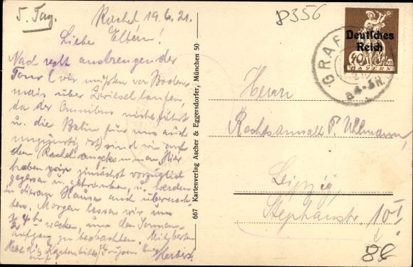 Postcard Klingenbrunn Spiegelau in the Bavarian Forest Lower Bavaria, Waldschmidthaus am Rachel