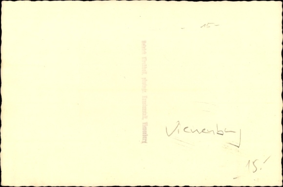 Photo Postcard Vienenburg Goslar am Harz, potash mine, mining accident in 1930, collapse crater