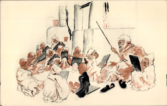 Artysta KP Algieria, Szkoła Arabska