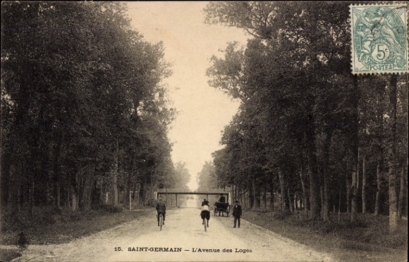 CPA Saint Germain et Laye Yvelines, Avenue des Loges