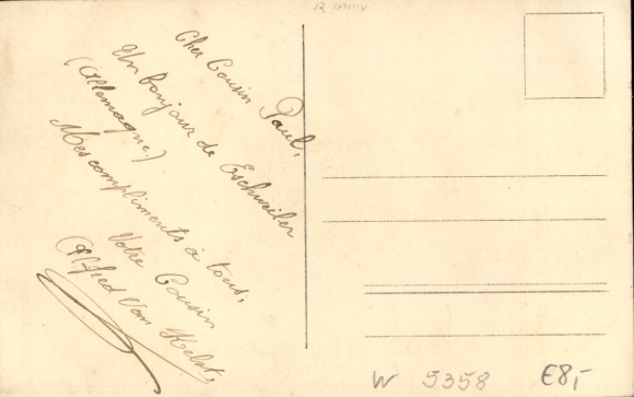 Postcard Eschweiler North Rhine Westphalia, St. Antonius Hospital