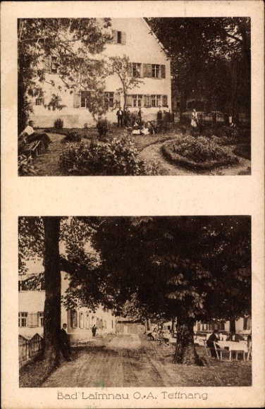 Ak Laimnau Tettnang in Württemberg, Haus, Straße