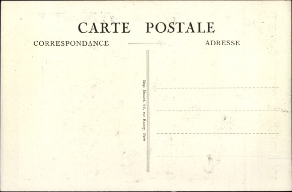 Artist Postcard Paris XVIII, Restaurant Chez la Mere Catherine, Place du tertre in Montmartre