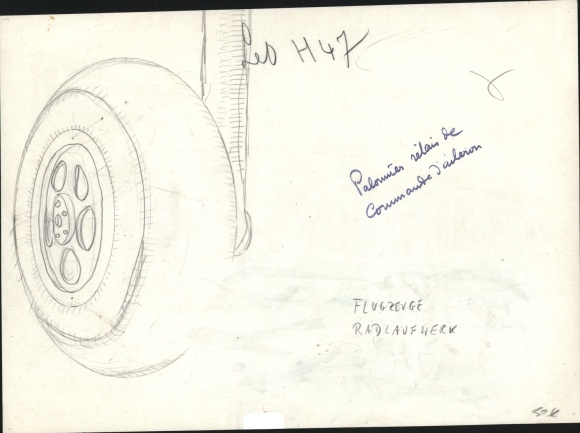Photo aircraft, wheel drive