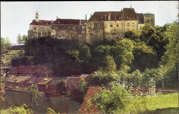 Postcard Raabs an der Thaya in Lower Austria, Burg