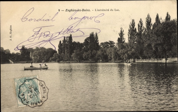 KP Enghien les Bains Val d'Oise, L'Extremite du Lac