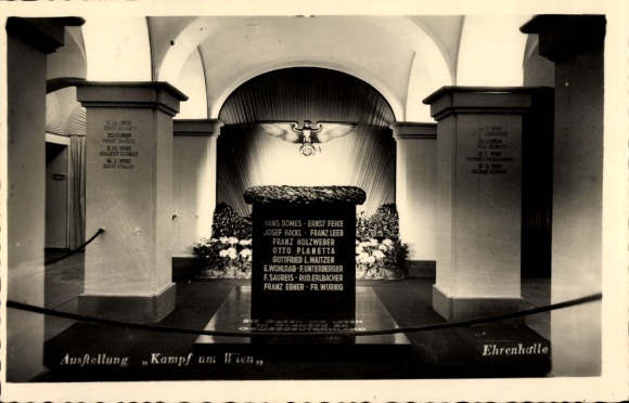 Ak Wien Österreich, Großausstellung Kampf um Wien 1941, Ehrenhalle