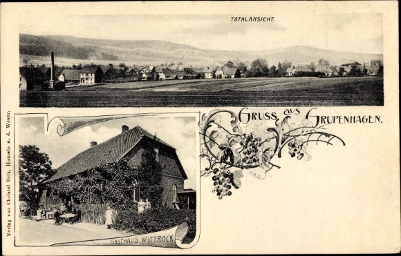 PC Grupenhagen Aerzen Lower Saxony, Inn Wittrock, total view
