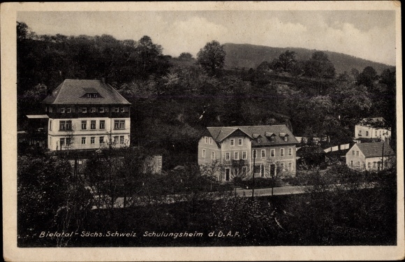 Ak Bielatal Saksisch Zwitserland, opleidingscentrum DAF