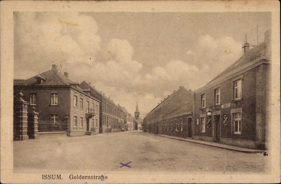 Ak Issum am Niederrhein, Geldernstrasse