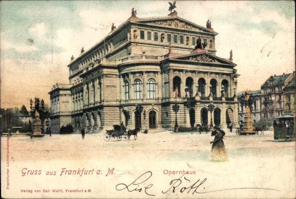 KP Frankfurt am Main, Opera House, , Publisher: Sall Wolff