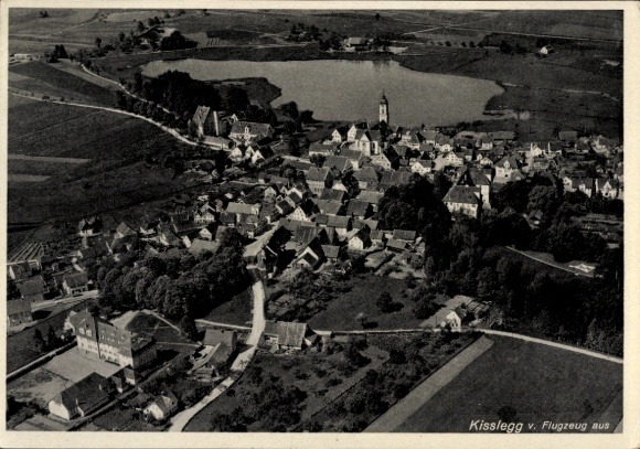 Ak Kißlegg in Allgäu, luchtfoto