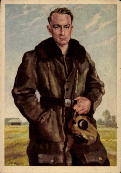 Künstler Ak Imkamp, Stuka-Flieger, Luftwaffe, II. WK