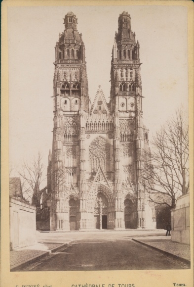 Kabinettfoto Tours Indre et Loire, The Cathedral