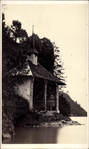 CdV Canton of Uri, Tell Chapel on Lake Lucerne