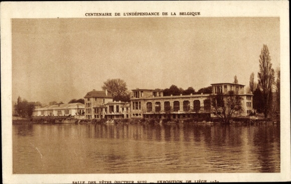 PC Liège Liège Wallonia, Salle des Fetes, Secteur Sud, Expo 1930