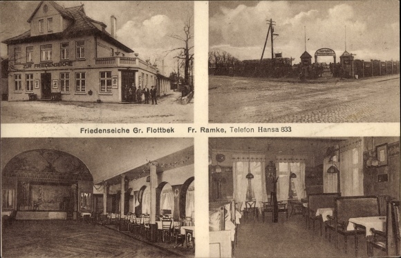 PC Hamburg Altona Groß Flottbek, Inn Zur Friedenseiche, interior view