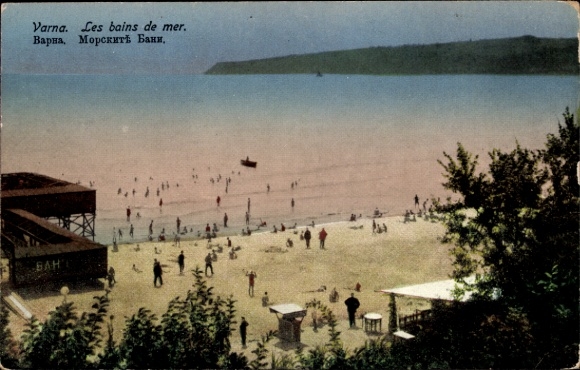 KP Warna Warna Bułgaria, na plaży