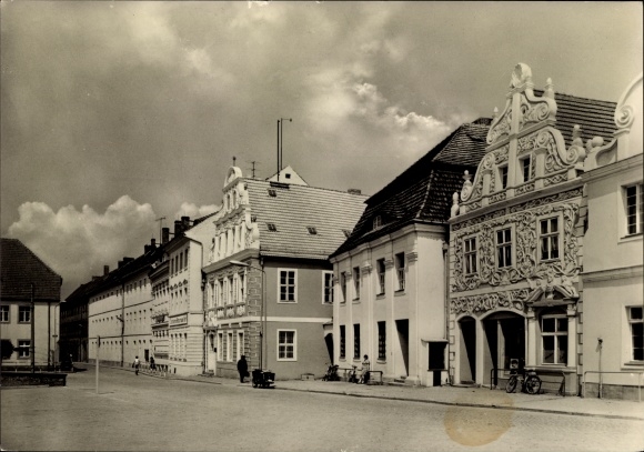 KP Luckau w Brandenburgii, na rynku