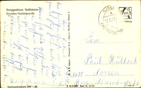PC Dresden Niederpoyritz, Berggasthaus Staffelstein