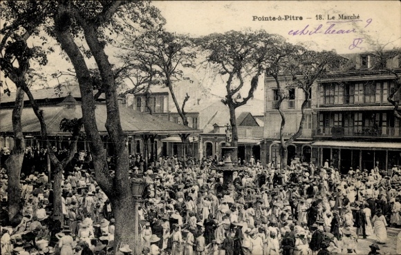 KP Pointe w Pitre Gwadelupa, Rynek