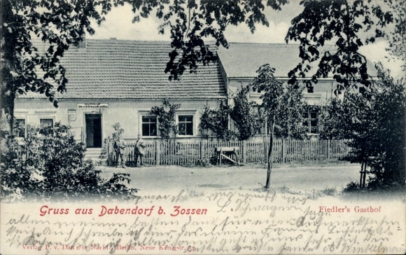 PC Dabendorf Zossen in Brandenburg, Fiedler's Gasthof