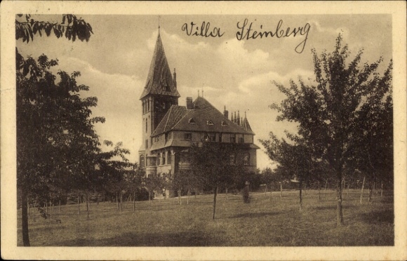 Postcard Steinberg Sarstedt in Lower Saxony, Christian adult education center, Villa Steinberg