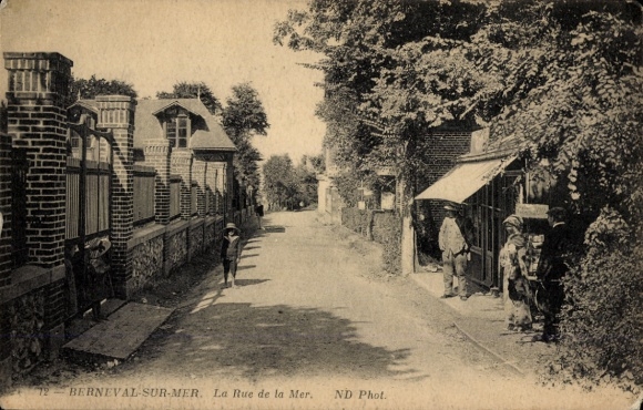 PC Berneval sur Mer Seine Maritime, Rue de la Mer
