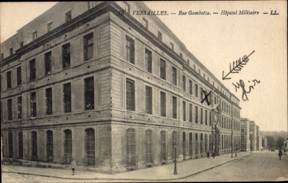 PC Versailles Yvelines, Rue Gambetta, Military Hospital, FL