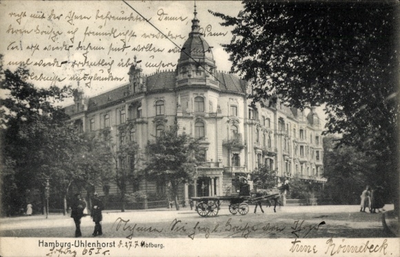 Ak Hamburg Nord Uhlenhorst, Hofburg