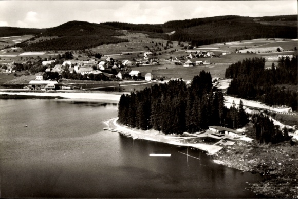 Foto Schluchsee im Schwarzwald, Fliegeraufnahme