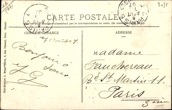 Ak Saacy sur Marne Seine et Marne, Vue generale, prijs du Chateau de Mery