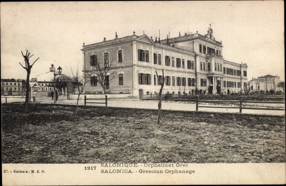 Ak Thessaloniki Grecja, grecki sierociniec